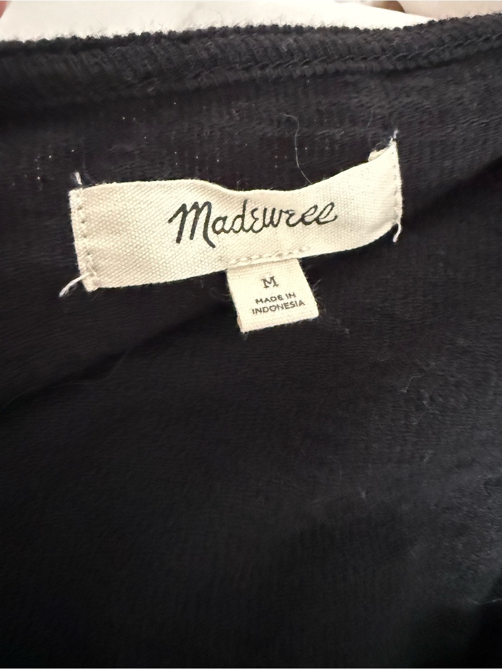 Madewell Cropped Balloon Sleeve Top - Picture 3 of 9